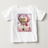 Happy Birthday Baby T-shirt (Vorderseite)
