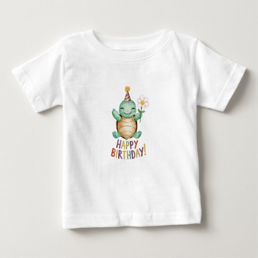 Happy Birthday Baby T-shirt (Vorderseite)