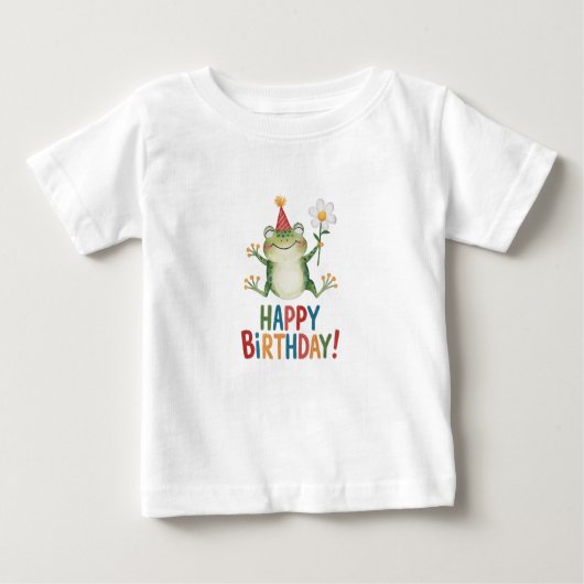 Happy Birthday Baby T-shirt (Vorderseite)