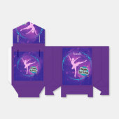 Happy Birthday Ballerina Galaxy Personalisiert Geschenkschachtel (Ungefaltet)