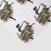 Happy Birthday Ballerina Seidenpapier (Detail)