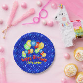 Happy Birthday Balloon Fun Pappteller (Party)