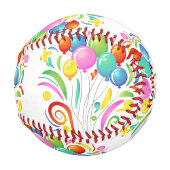 Happy Birthday Balloons Baseball