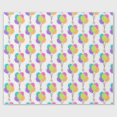 Happy Birthday Balloons Geschenkpapier (Flach)