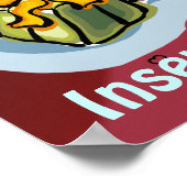 Happy Birthday Balloons Poster (Ecke)