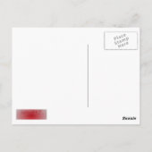 Happy Birthday Balloons Postkarte (Rückseite)