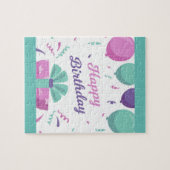 Happy Birthday Balloons Puzzle (Horizontal)