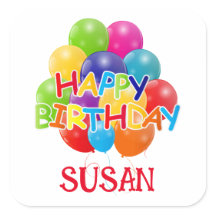 Happy Birthday Balloons