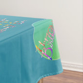 Happy Birthday Balloons Tischdecke (Beispiel)