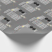 Happy Birthday Balloons und Confetti Geschenkpapier (Ecke)