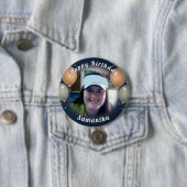 Happy Birthday Balloons und Foto Button (Beispiel)