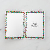 Happy Birthday | Banana Split Karte (Innenseite)