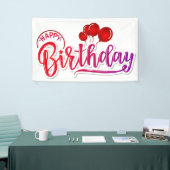 Happy Birthday Banner (Messeveranstaltung)