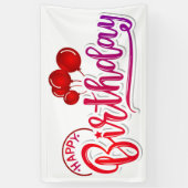 Happy Birthday Banner (Vertikal)