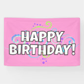 Happy Birthday Banner (Horizontal)