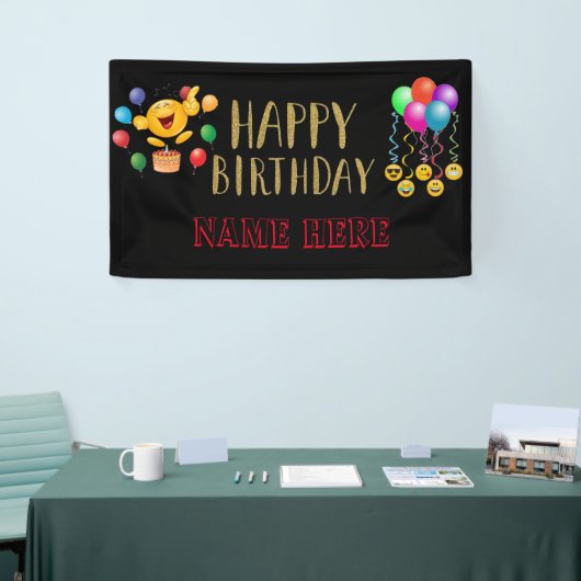 Happy Birthday Banner (Messeveranstaltung)