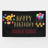 Happy Birthday Banner (Horizontal)