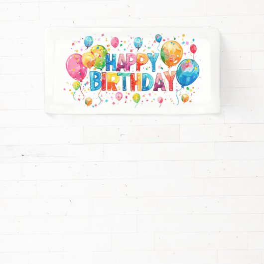 Happy Birthday Banner (InSitu)
