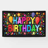 HAPPY BIRTHDAY BANNER (Horizontal)