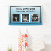 Happy Birthday Banner mit Foto Age Progression (Insitu)