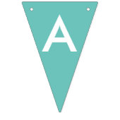 Happy Birthday Banner mit Streifen (Dritte Fahne)