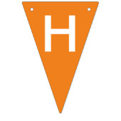 Happy Birthday Banner mit Streifen (Zweite Fahne)