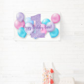 Happy Birthday Banner - Personalisiert (InSitu)