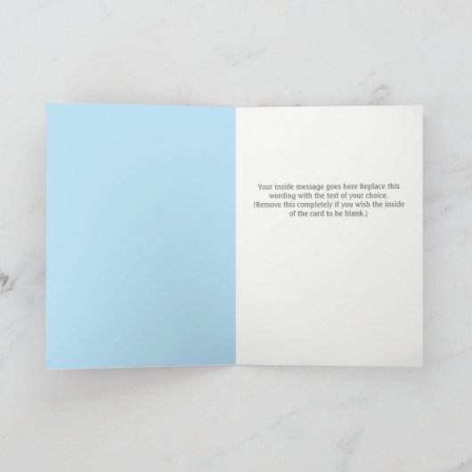 Happy Birthday Barber oder Friseur Karte (Innenseite)