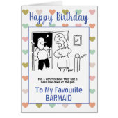 Happy Birthday Barmaid (Vorne)