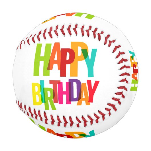 Happy Birthday Baseball