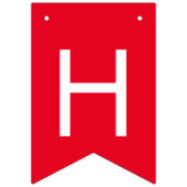 Happy Birthday Baseball Party Dekoration Wimpelkette (Zweite Fahne)