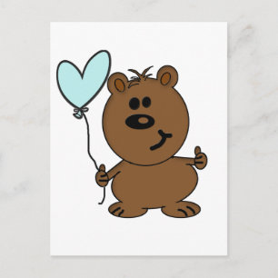 Happy Birthday Bear Postkarte
