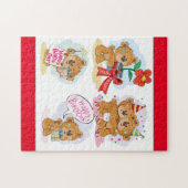 Happy Birthday Bear Puzzle (Horizontal)