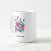 Happy Birthday Beatrix Kaffeetasse (Vorderseite Links)