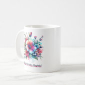 Happy Birthday Beatrix Kaffeetasse (Vorderseite Links)