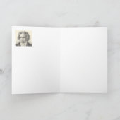 Happy Birthday, Beethoven Karte (Innenseite)