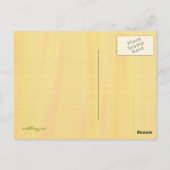 Happy Birthday Behalt Calm Custom Postcard Postkarte (Rückseite)