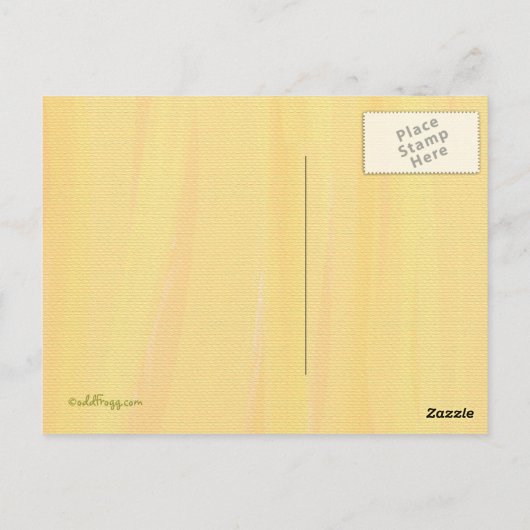 Happy Birthday Behalt Calm Custom Postcard Postkarte (Rückseite)