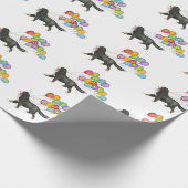 Happy Birthday Bernese Mountain Dog Geschenkpapier (Ecke)