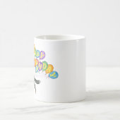 Happy Birthday Bernese Mountain Dog Kaffeetasse (Mittel)
