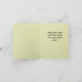 Happy Birthday Best Ever Karte (Innenseite)