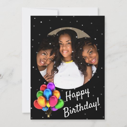 Happy Birthday Best Friend Einladung (Vorderseite)