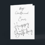 Happy Birthday Best Girlfriend Ever Feiertagskarte<br><div class="desc">Schönes und elegantes Script Happy Geburtstag Beste Freundin je Geburtstagskarte Eine persönliche Geburtstagskarte für Ihre Freundin Sie können es mit Namen Personalisiert</div>