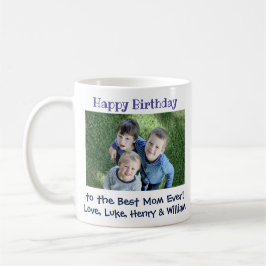 Happy Birthday Best Mama Ever Kids Foto Kaffeetasse