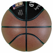 Happy Birthday Best Vater 3 Foto Collage Black Basketball (Rechts)