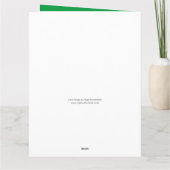 Happy Birthday Best Vater Funny Sheep Sprichwort a Karte (Rückseite)