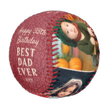 Happy Birthday Best Vater Red Leather 3 Foto