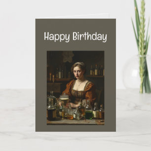 Happy Birthday Bewahrung älterer Arzneimittel Karte