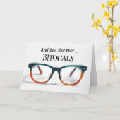 Happy Birthday Bifoals Karte (Gelbe Blume)