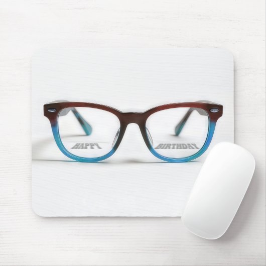 Happy Birthday Bifoals Mousepad (Mit Mouse)